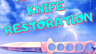 AMAZING KNIFE RESTORATION 🗡🌟😮