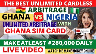 LIVE Unlimited Cardless Arbitrage Trading in Nigeria || Make Atleast 280,000 Naira Daily