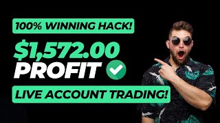 Quotex 100% Winning Hack | $1,572 Profit Within Minutes | Live Account Trading Strategy | Win Trades