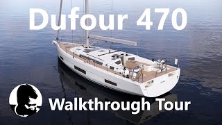 Dufour 470 Sailing Yacht - Walkthrough Video Tour