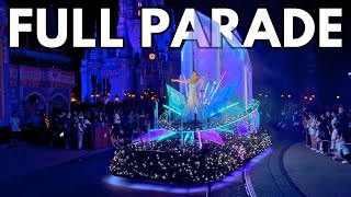 Disney Starlight Parade Full Parade POV in 4K at Walt Disney World's Magic Kingdom
