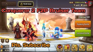 F2P Bruiser Team | Summoners War |  SW RTA | Laika | Masha | Tetra | Xing Zhe | Nana | Dominic