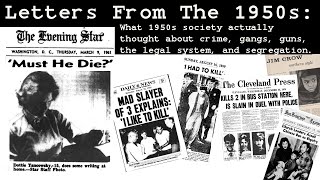 1950s True Crime Cases: Letters from the 50s
