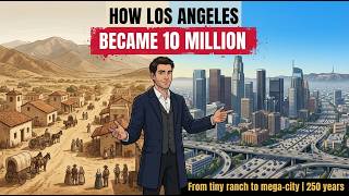 How Los Angeles Went from a Tiny Ranch to 10 Million People | 250 Years of Evolution