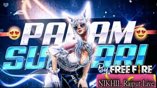 Param Sundari Free Fire Best Edited Beat Sync Montage By @nikhilrajputlive7443 @HumFreeFire88