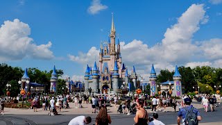 Magic Kingdom 2025 Relaxing & Slow Walkthrough Tour in 4K | Walt Disney World Florida October 2025