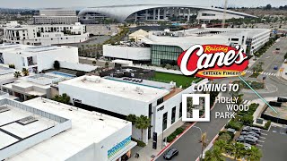 Raising Cane’s Coming to Hollywood Park next to SoFi Stadium/Intuit Dome