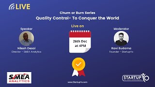 Quality Control- To Conquer the World | Churn or Burn Series-Part 13