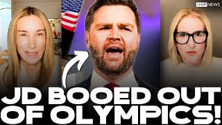 IHIP News: JD Vance BOOED at OLYMPICS, Sending Him Into a STAGE 5 MELTDOWN!