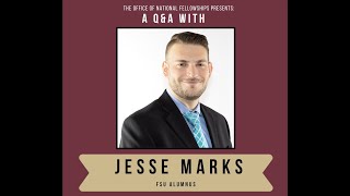 A Q&A with Jesse Marks