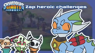 Playing Skylanders Giants heroic challenges as Zap lets play (Feat: Ferret123 and MonsterAsylum)