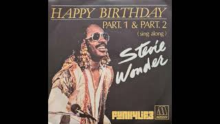 Stevie Wonder - "Happy Birthday"