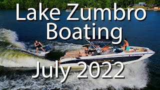 7-30-22 Lake Zumbro Boating with NEW DJI Mini 3 Pro Drone in 4k Rochester Minnesota