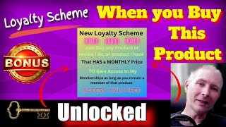 Loyalty Scheme Unlocked Monthly Product access all my memberships with this