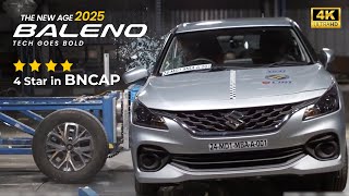 New BALENO 4 Star | Crash test | #balenocrashtest #crashtest #carsafety #baleno2025 #balenosafety