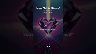 Pressure Made Me A Diamond! #highvibes #consciouslove #5dmusic #newearth #unityforhumanity