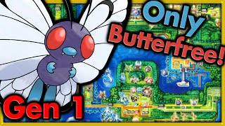 Can I Beat Pokemon Red with ONLY Butterfree? 🔴 Pokemon Challenges ► NO ITEMS IN BATTLE