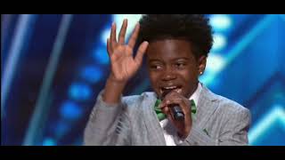 11 Year-Old D'Corey Johnson sings "Open Arms" By Journey  | Auditions | AGT 2023