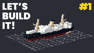 What LEGO ship am I building? Guess it! - LET'S BUILD IT! - Episode #1