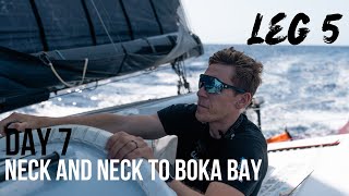 Neck and neck on the road to Boka Bay - Day 7 of Leg 5 - The Ocean Race Europe