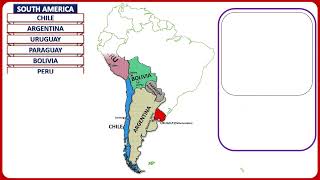 South American Countries  Capital and Currency    South America Map    Continent   shubham