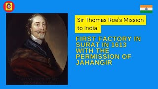 Sir Thomas Roe's Mission to India | Indian History for competitive examination Language (Hindi)