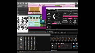 Ambient music sound design out of a sine wave