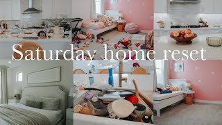 RESETTING MY ENTIRE HOME FOR THE WEEK AHEAD || HOME RESET || CLEAN WITH ME
