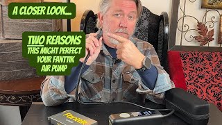 I found the perfect accessory to my Fanttik portable air pump.  Now it's perfect!