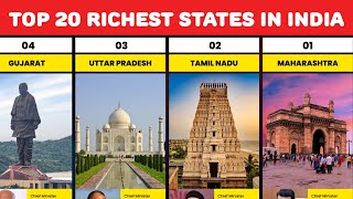 Top 20 Richest States in India by GDP (2026) | Indian Economy Ranking | The Real Data