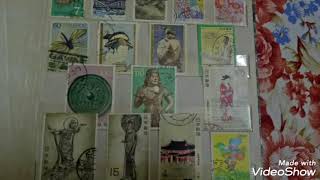 Stamps of Lebanan, Maldives, Japan