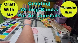 Happy Mail * Art Journaling * New Watercolor Paints * Chat * Craft With Me