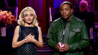 SNL’s Domingo Returns: Sabrina Carpenter Spoofs Taylor Swift in Hilarious Cold Open!