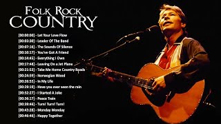 Cat Stevens, Jim Croce, John Denver, Don Mclean   Classic Folk Rock   Folk Songs Best Collection