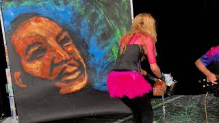 MLK Tribute Painting