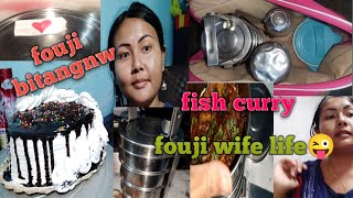 Fouji wife life// mj brahma family//