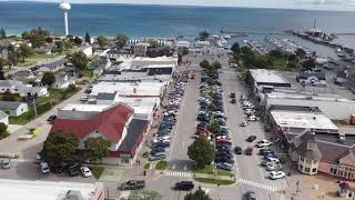 Tour of Mackinac city by Drone
