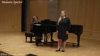 Melanie Spector Student Division Semi-Finalist
