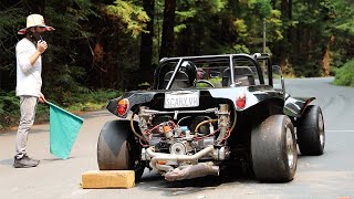 2021 Korbel Hill Climb, Crashes and All