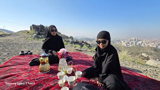 Di Balik Layar Syuting di Jabal Khandama | Kota Makkah | Jabal Kudai