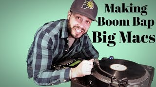 Vinyl Fantasy Ep 6:  Mac Sauce (Making a Hip Hop Beat on the MPC-1000)