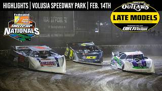 World of Outlaws Late Model Series | Volusia Speedway Park | February 14, 2026 | HIGHLIGHTS