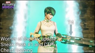 WARRIOR OF THE SKY - Sneak Peek 1! Shadow Shell T4 Confirmed! Marvel Future Fight!