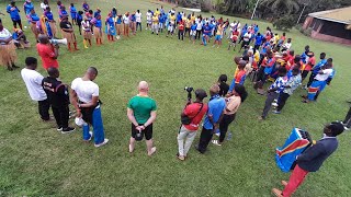 RÉPÉTITION COLLECTIVE DES ANIMATEURS DE L'ÉQUIPE NATIONALE À KISANTU. 