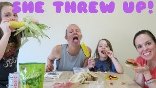 GUMMY VS. REAL FOOD (VOMIT WARNING!!!)