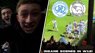 LATE NIGHT BATTERING IN W12 as DERBY ARE DESTROYED! | QPR Vs Derby County *VLOG*