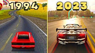 Evolution Of Need For Speed Games 1994-2023