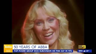 9 Today Australia. 50 Years Of ABBA