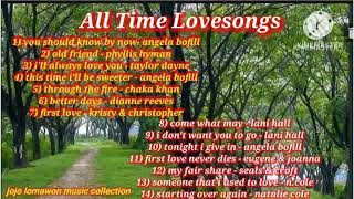 you should know by now ( angela bofill) old friend (phyllis hyman) i'll always love you (taylor dayn