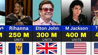 50 Best Selling Music Artists Of All Time.